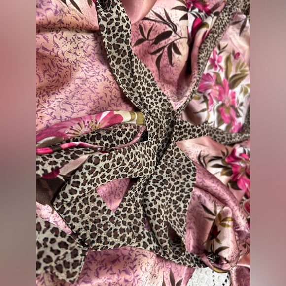 True Beauty by Emme Silky Robe kimono - Picture 3 of 5